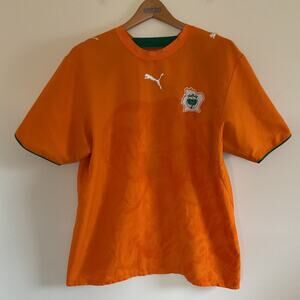 Ivory Coast WORLD Cup 2006 jersey shirt PUMA trikot Côte d'Ivoire Mens Sz L